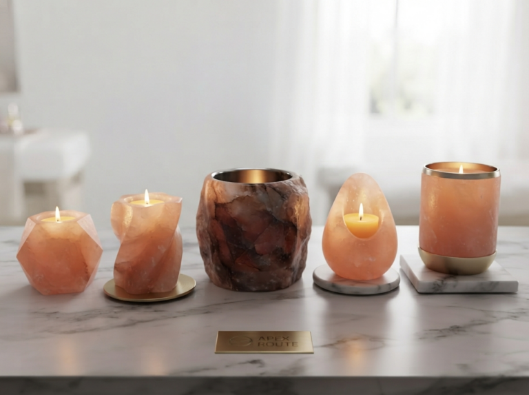 Salt Candle Holder