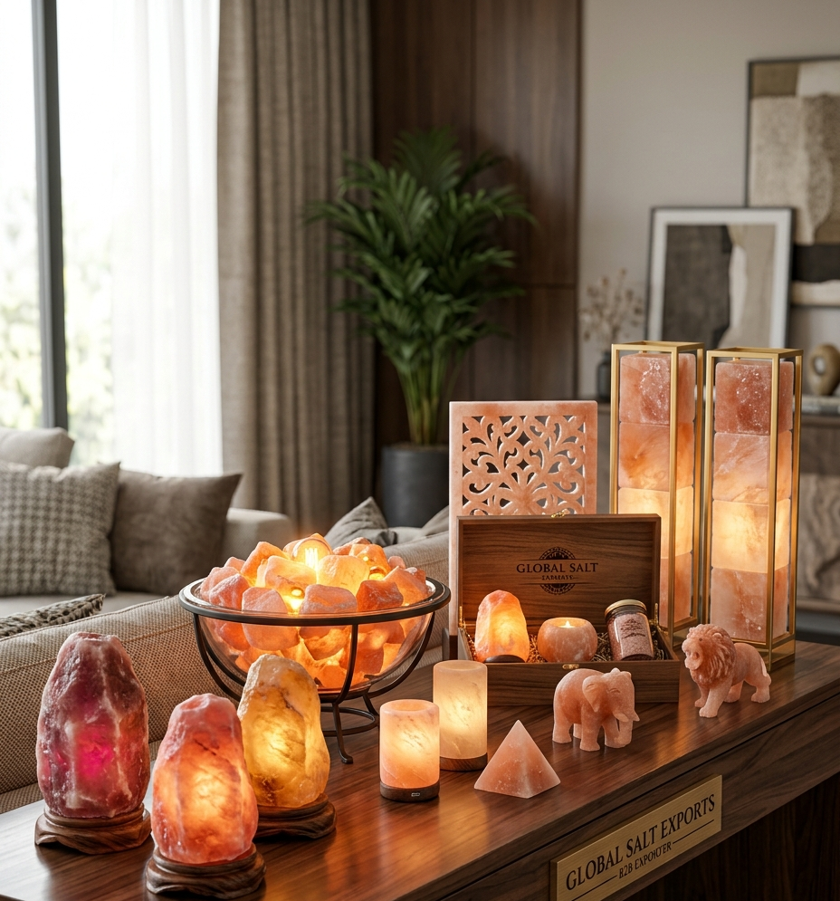 Salt Lamps & Customized Salt Designs